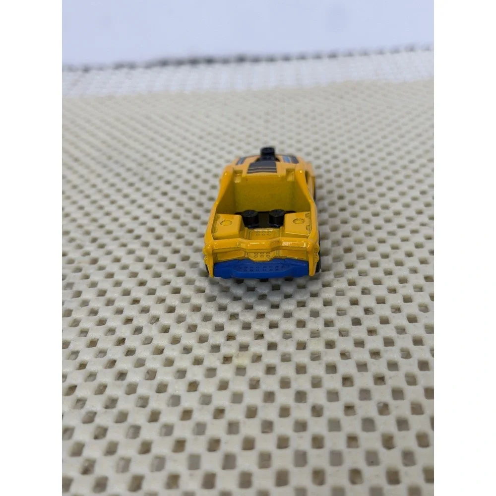 Hot Wheels Fig Rig Yellow‎ Blue Diecast Toy Car Truck X1654 2012 Mattel EUC